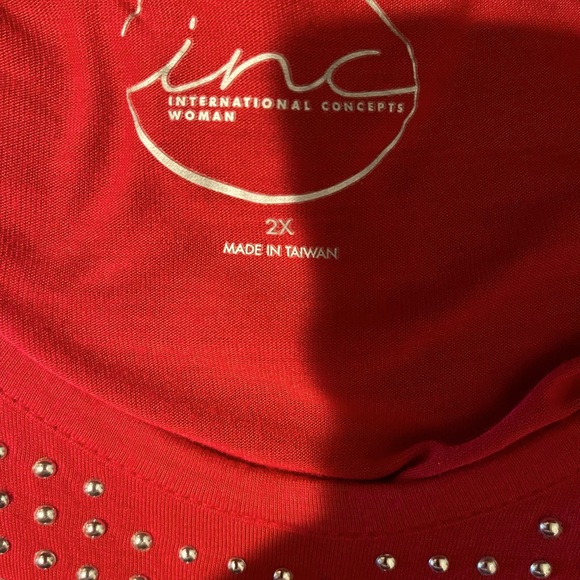 ❤️❤️INC STUDDED BLOUSE SIZE 2X❤️❤️ - Picture 7 of 7